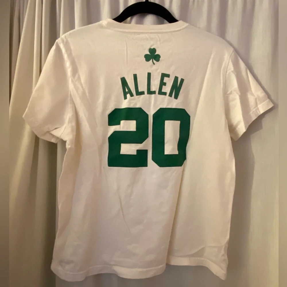Celtics Tee Shirt Allen #20 Adidas NBA Size Medium Boston Basketball 🏀 - Picture 4 of 5